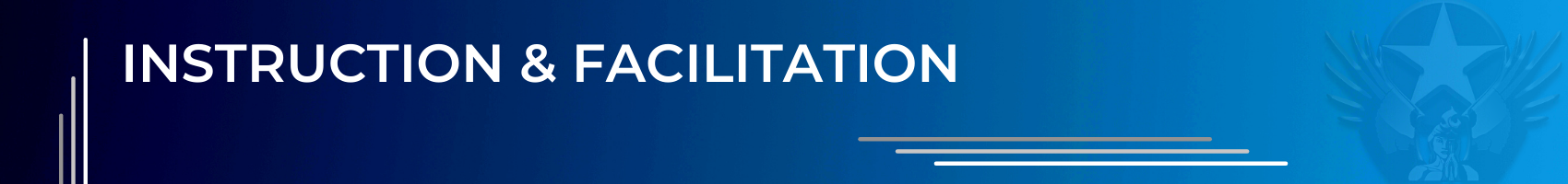 Instruction and Facilitation banner